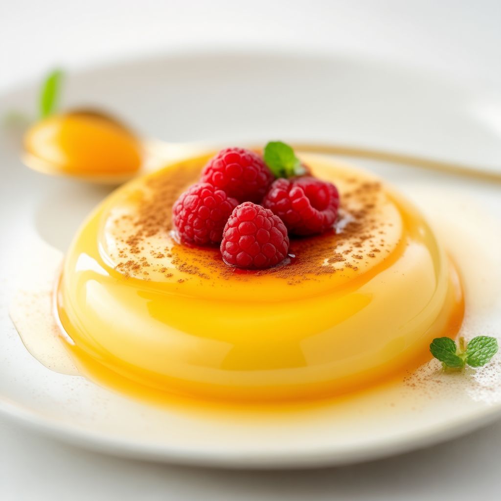 Crema di Vaniglia con Topping di Bacche