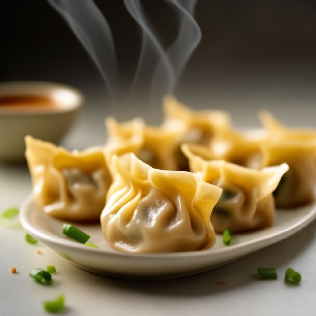 Herzhafte Schweinefleisch-Dumplings