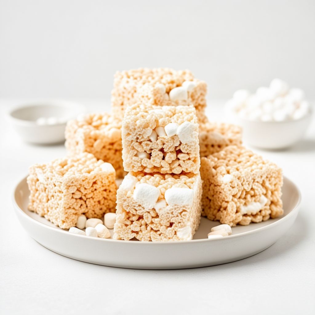 Trattini di Marshmallow Leggeri e Croccanti