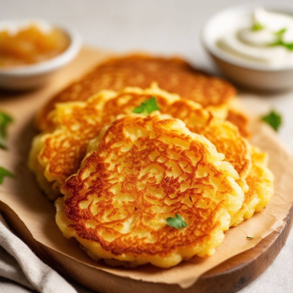 Knusprige Ofen-Kartoffelpuffer