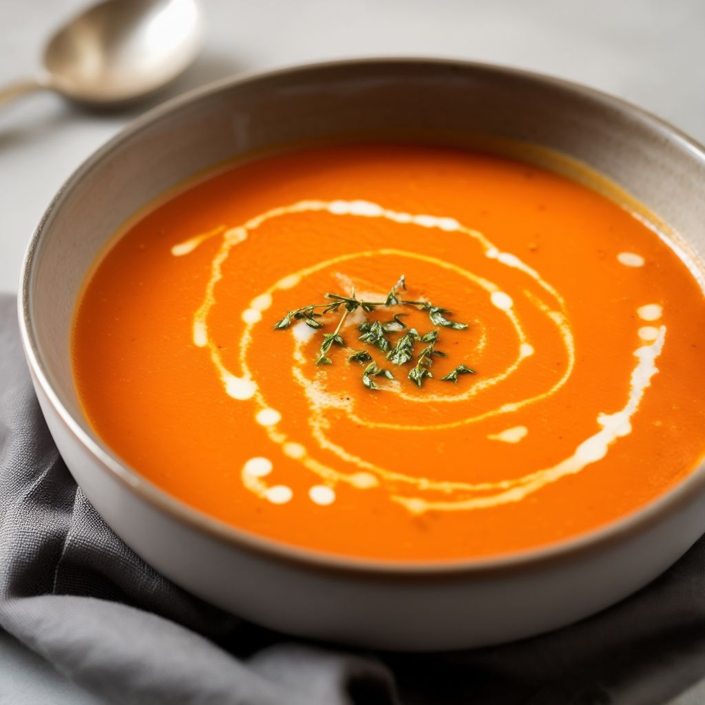 Crema di Pomodoro con un Tocco Speciale