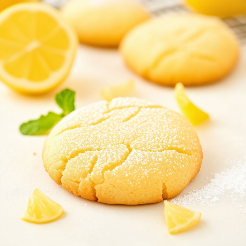 Zesty Lemon Sugar Cookies