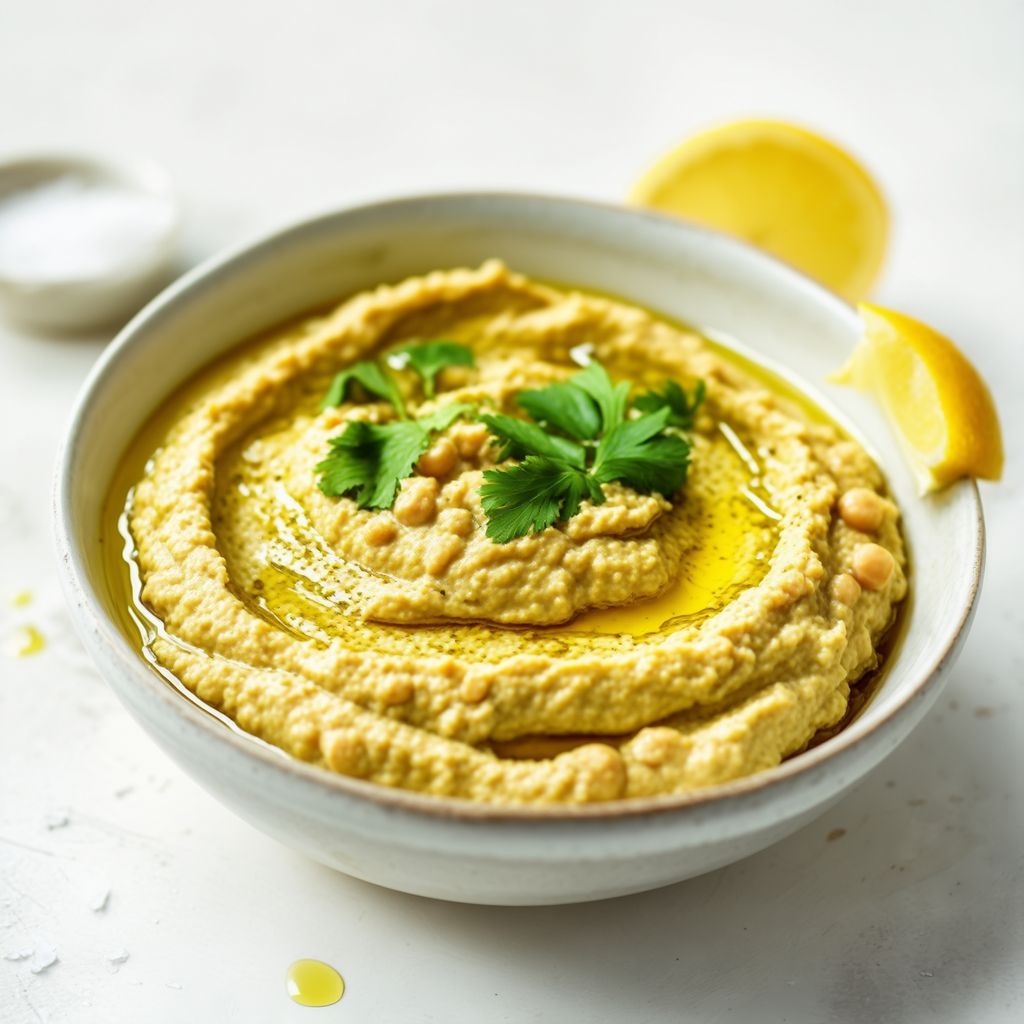 Dip di Ceci e Erbe Piccante