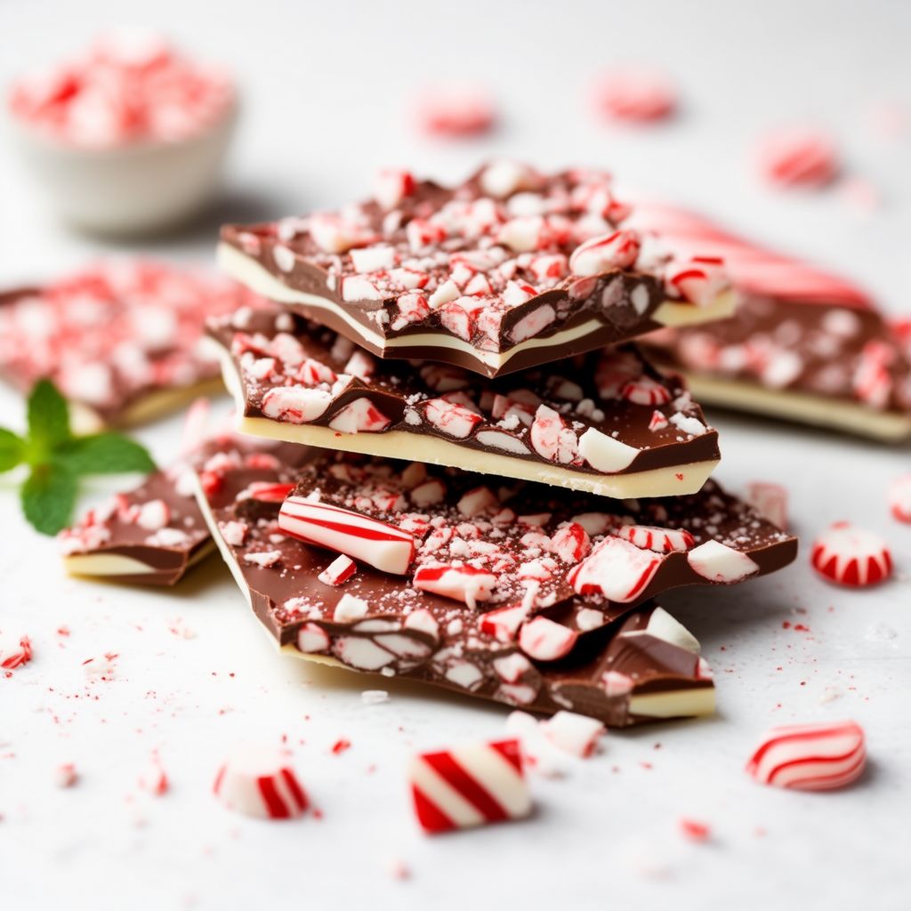 Peppermint Chocolate Bark
