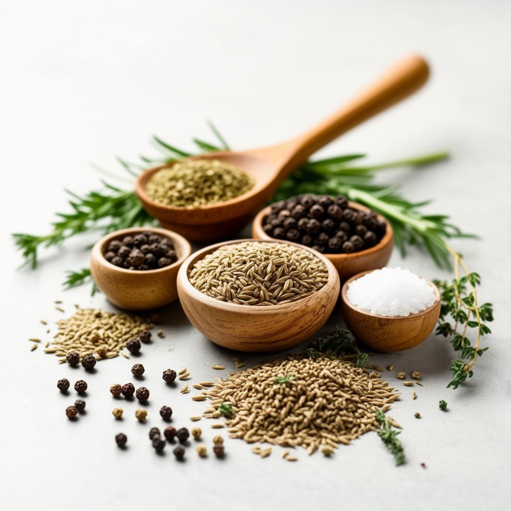 Aromatische Fenchel- und Kräutergewürzmischung