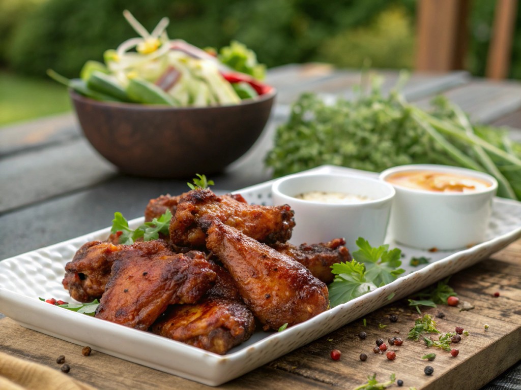 Spicy Chicken Wings mit Bier‑Infusion