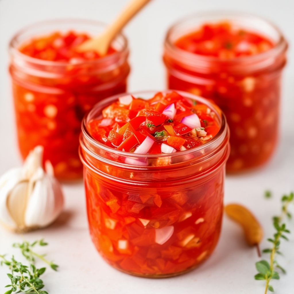 Süße und würzige Paprika-Relish