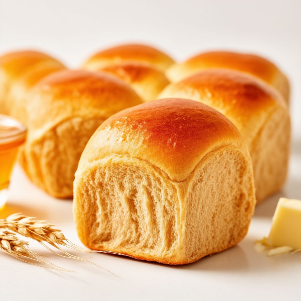 Honig-Weizen-Brötchen
