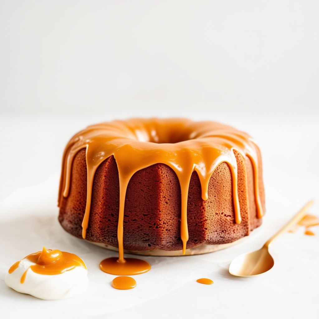Torta di Datteri e Spezie con Glassa al Butterscotch