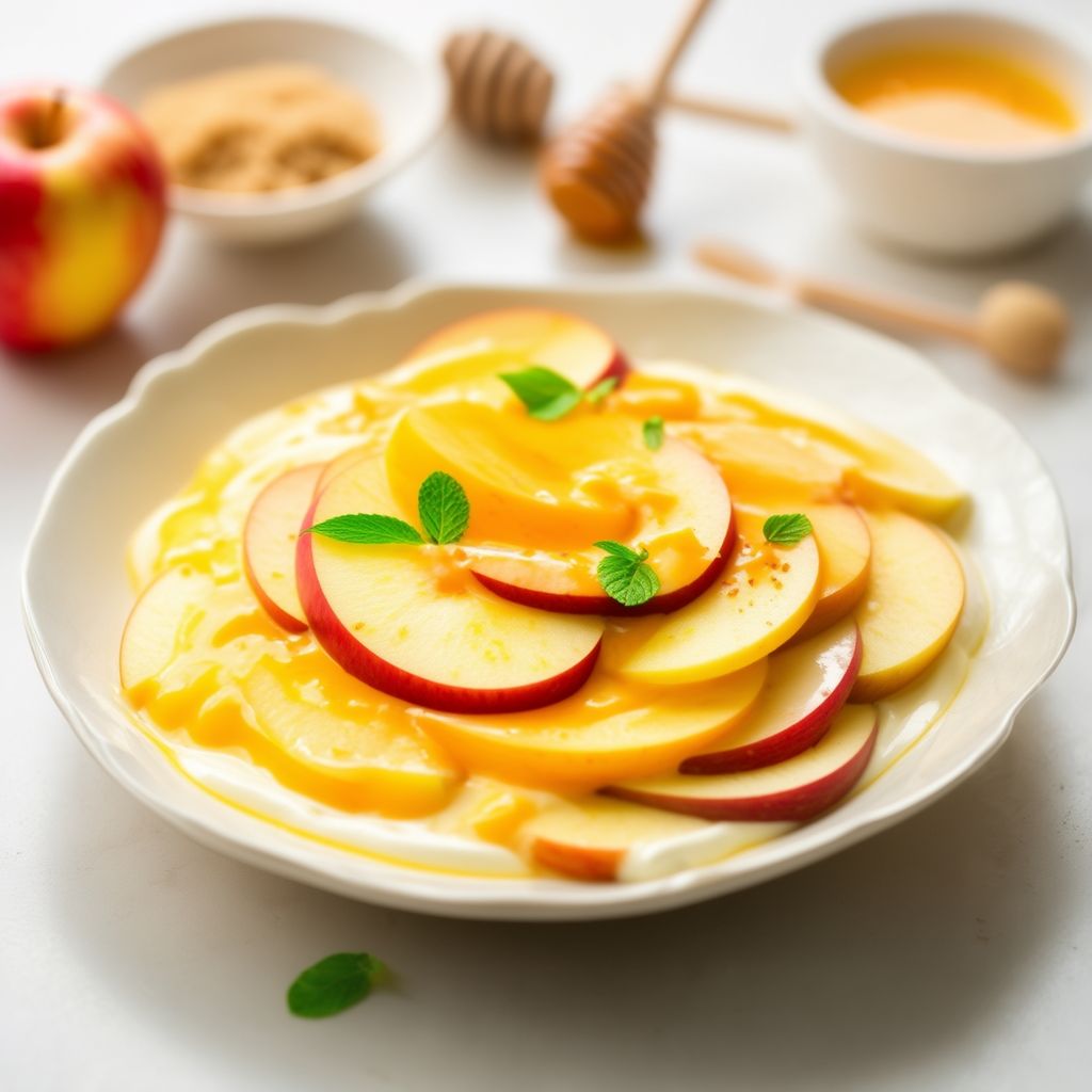 Apfel-Honig-Cremesalat