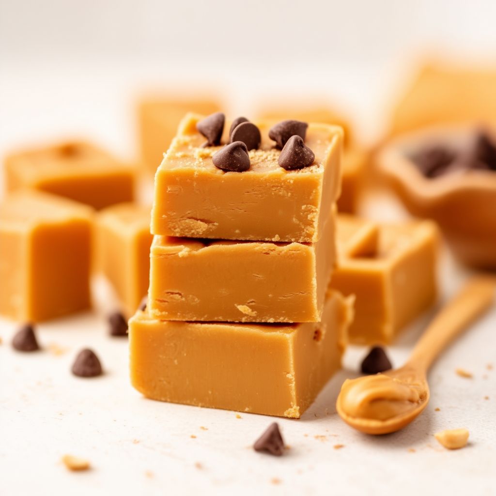 Rich Peanut Butter Fudge Squares