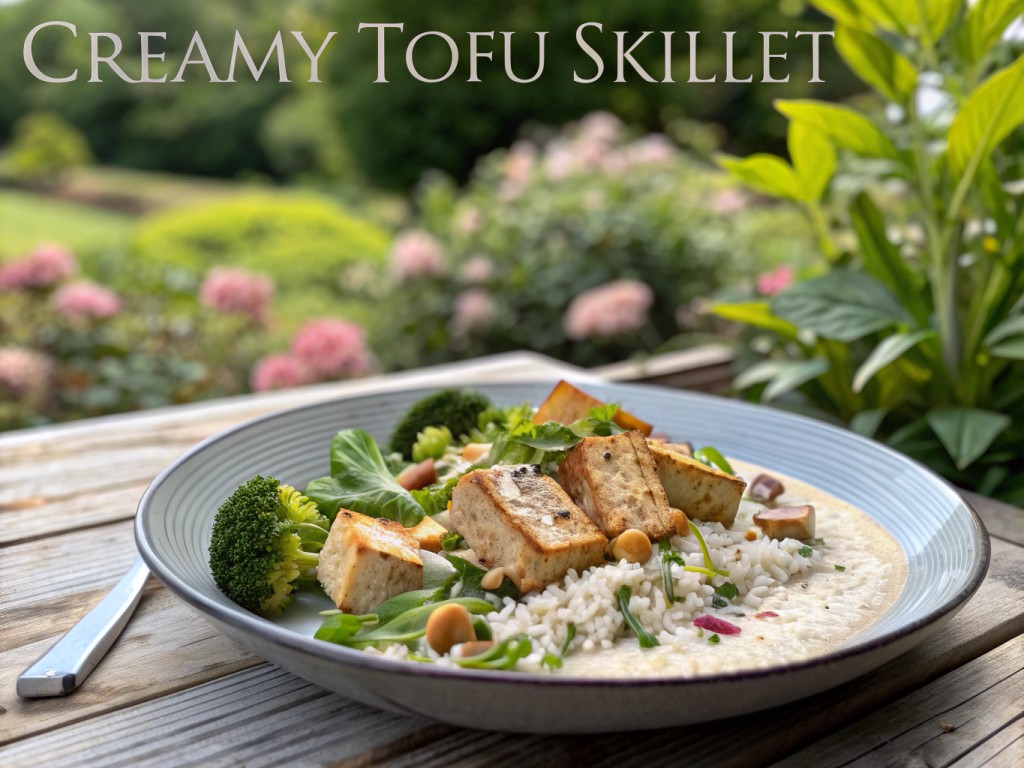 Creamy Tofu Skillet