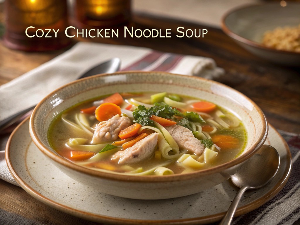 Cozy Chicken Noodle Soup