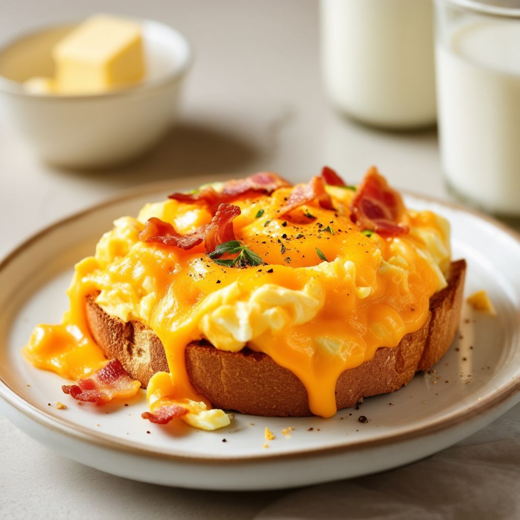 Cheesy Egg Delight
