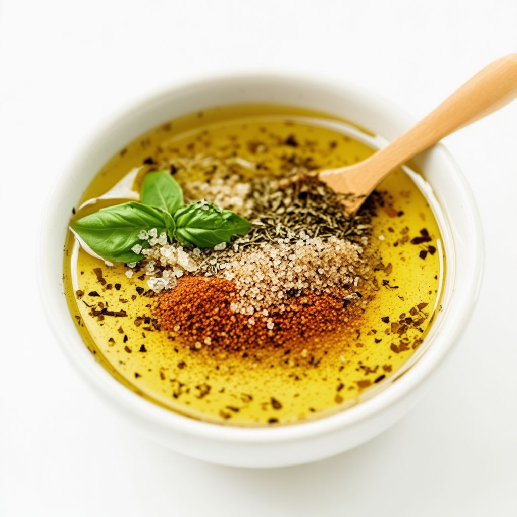 Hausgemachte italienische Kräutermischung für Dressings