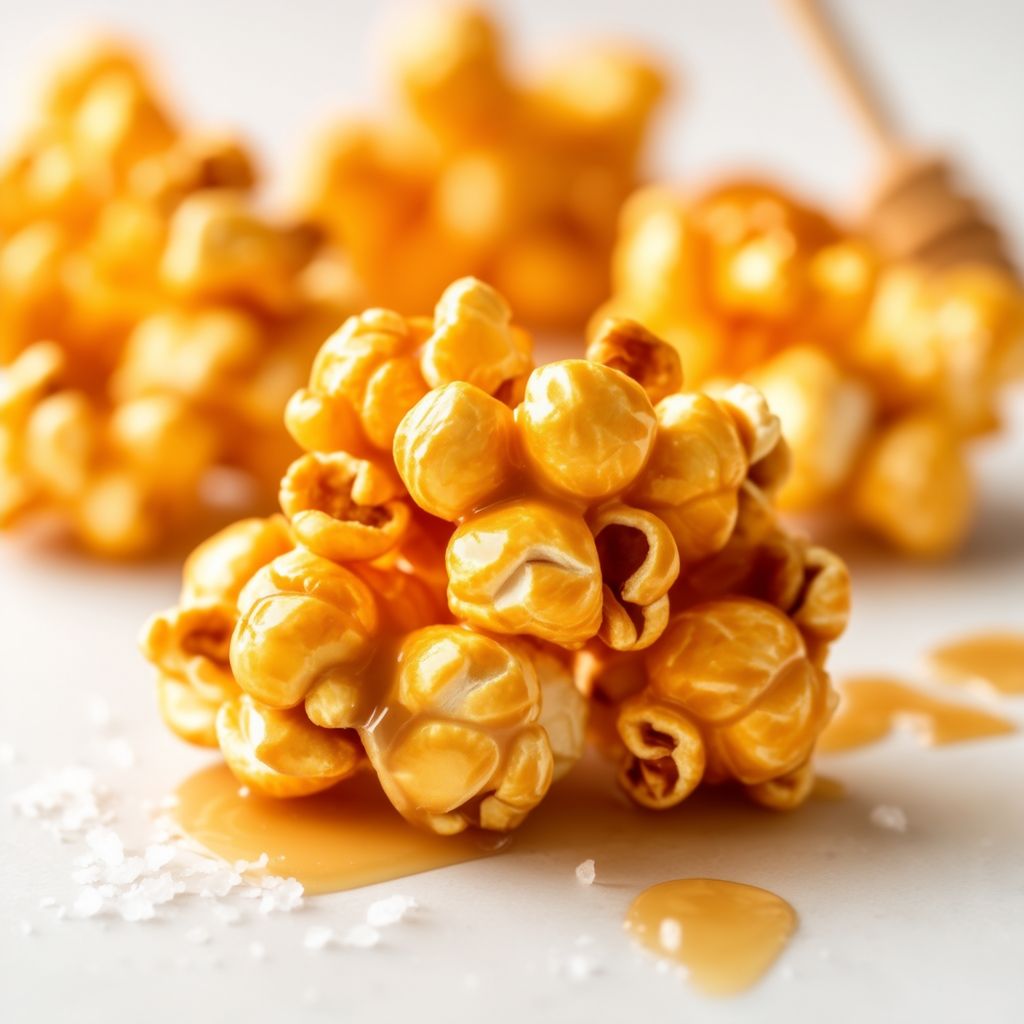 Honig-Karamell-Popcorn-Cluster