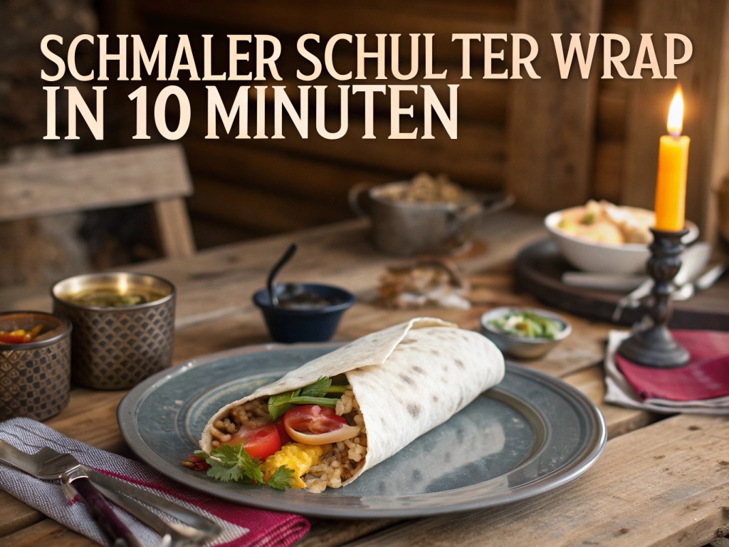 Schmaler Schulter Wrap in 10 Minuten