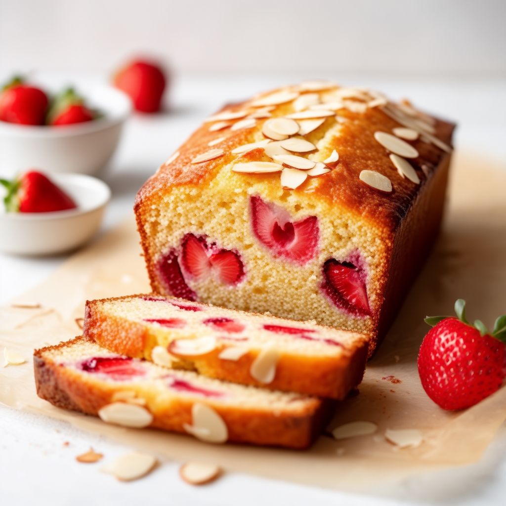 Strawberry Almond Delight Loaf