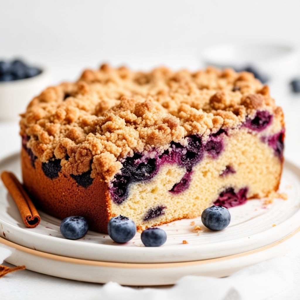 Blaubeer-Zimt-Streuselkuchen