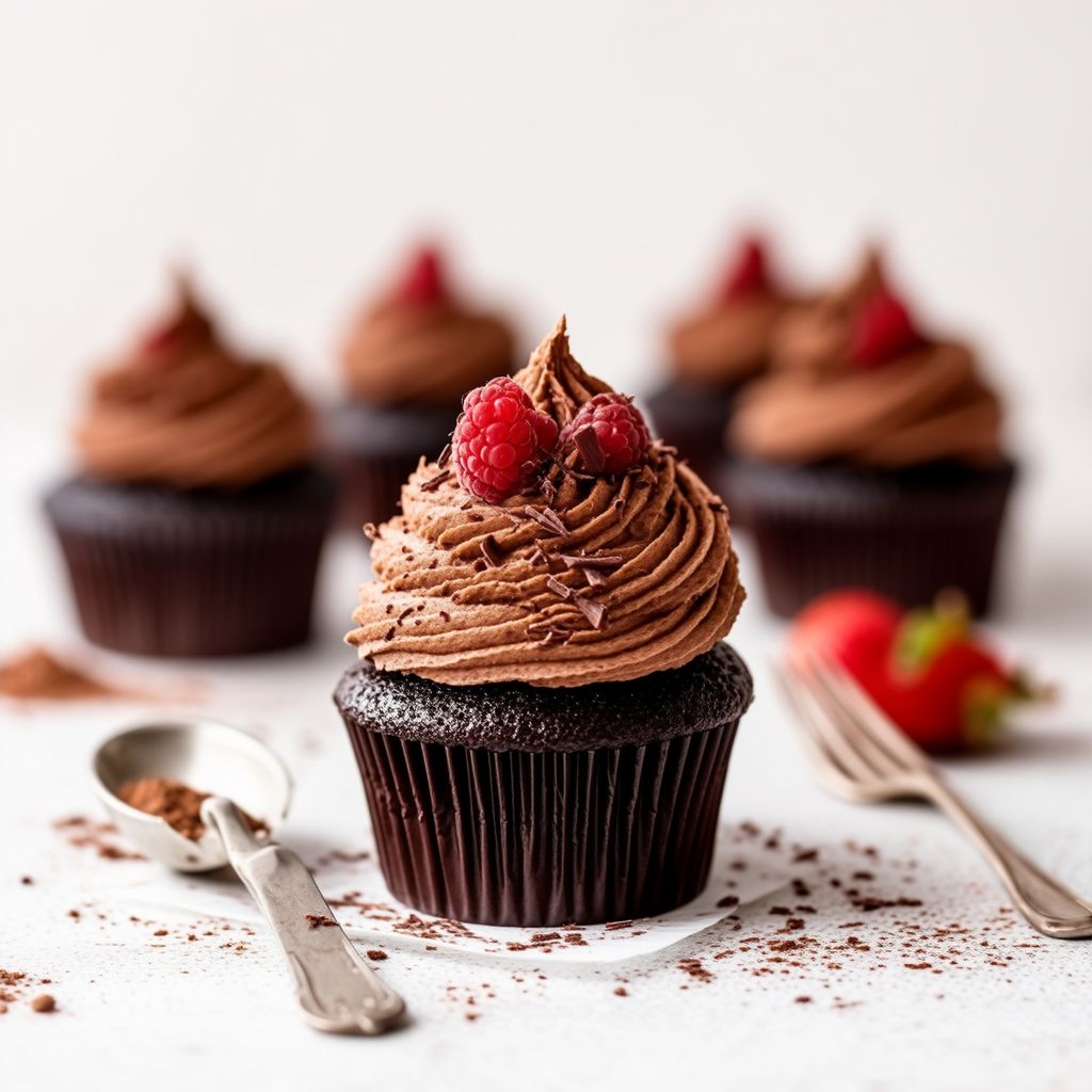 Cupcake al Cioccolato Ricchi e Soffici