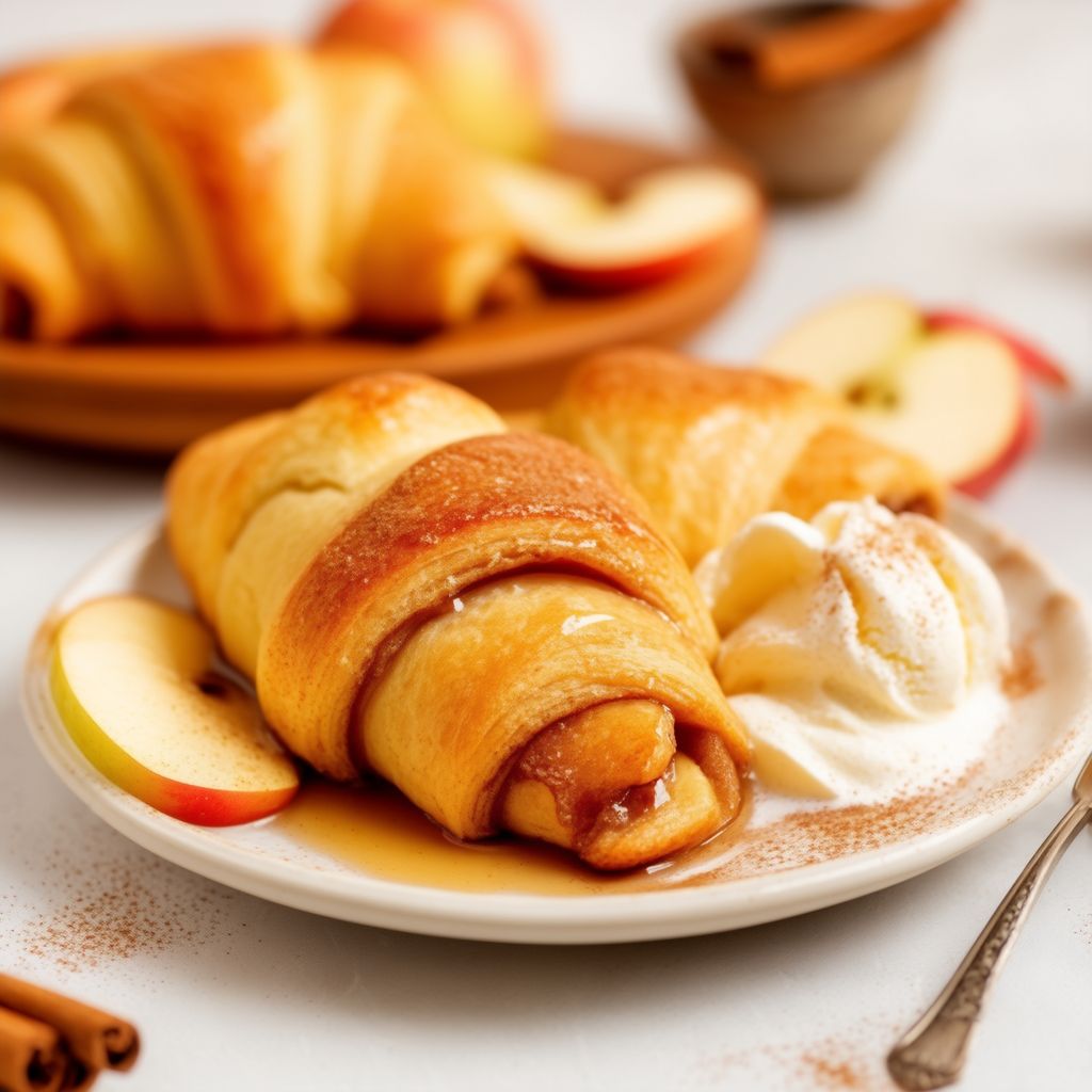 Cinnamon Apple Crescent Rolls