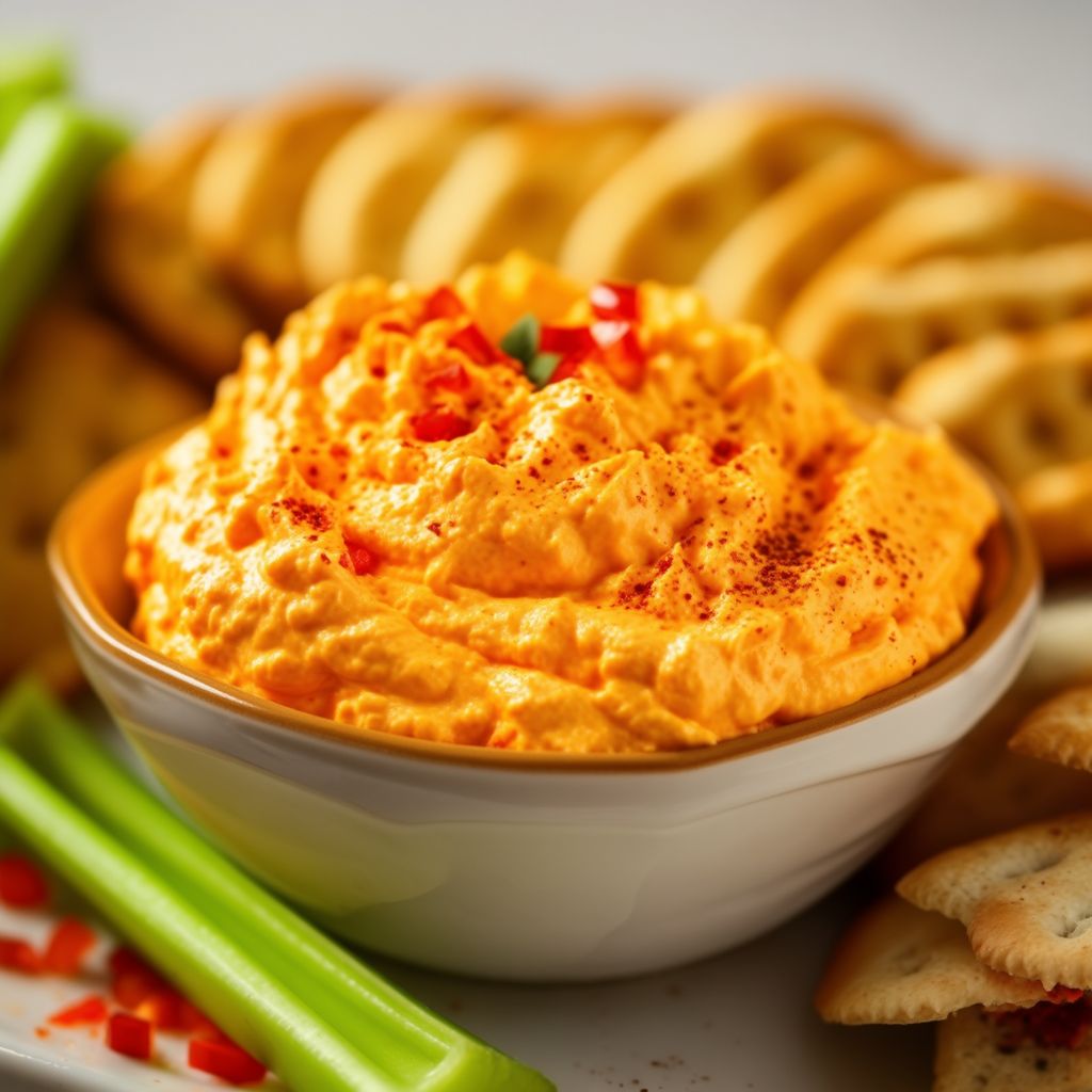 Würziger Pimiento-Käse-Aufstrich