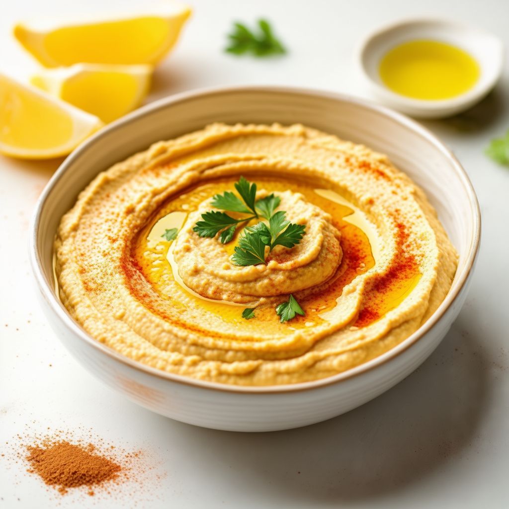 Creamy Chickpea Hummus with a Twist
