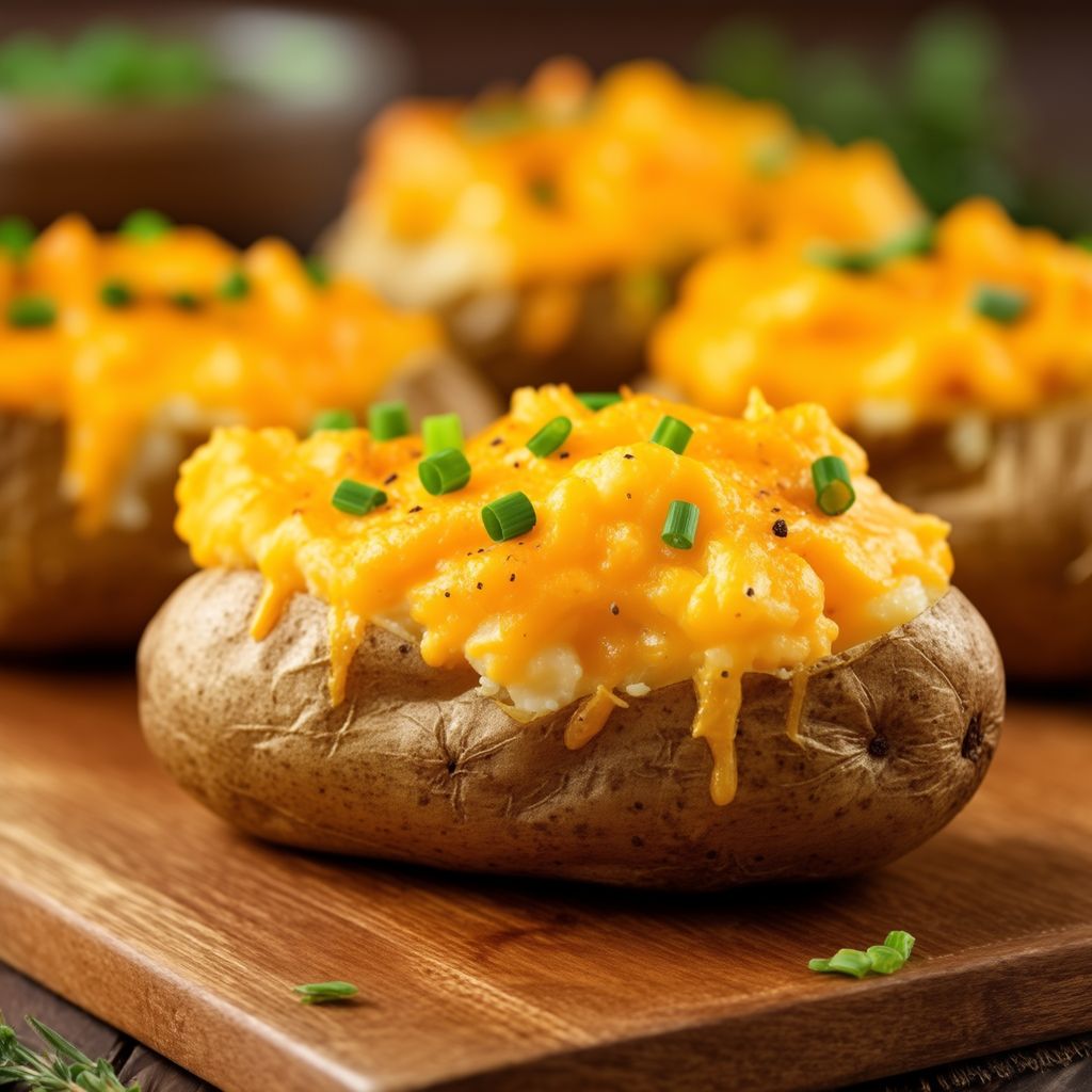 Cheesy Twice-Baked Potatoes