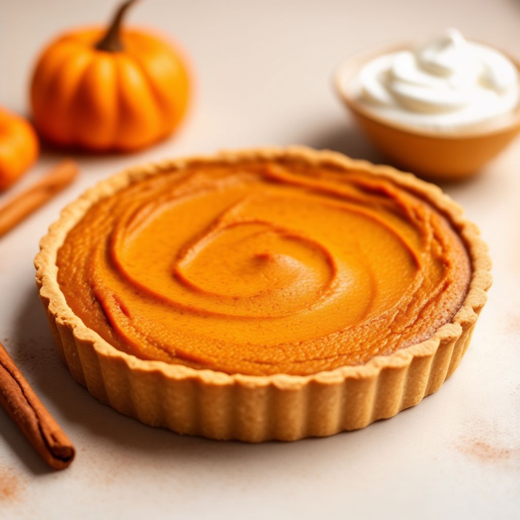 Spiced Pumpkin Tart