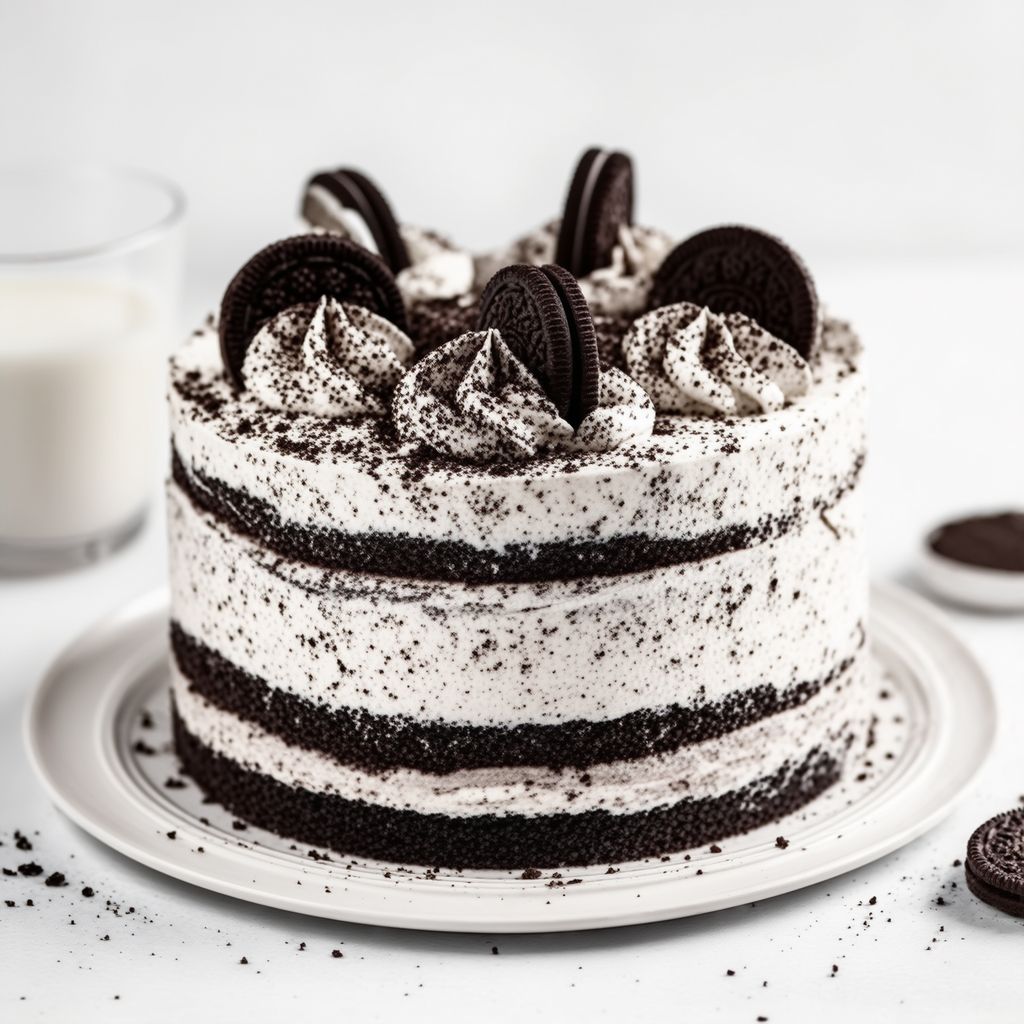 Cookies and Cream Delight Cake