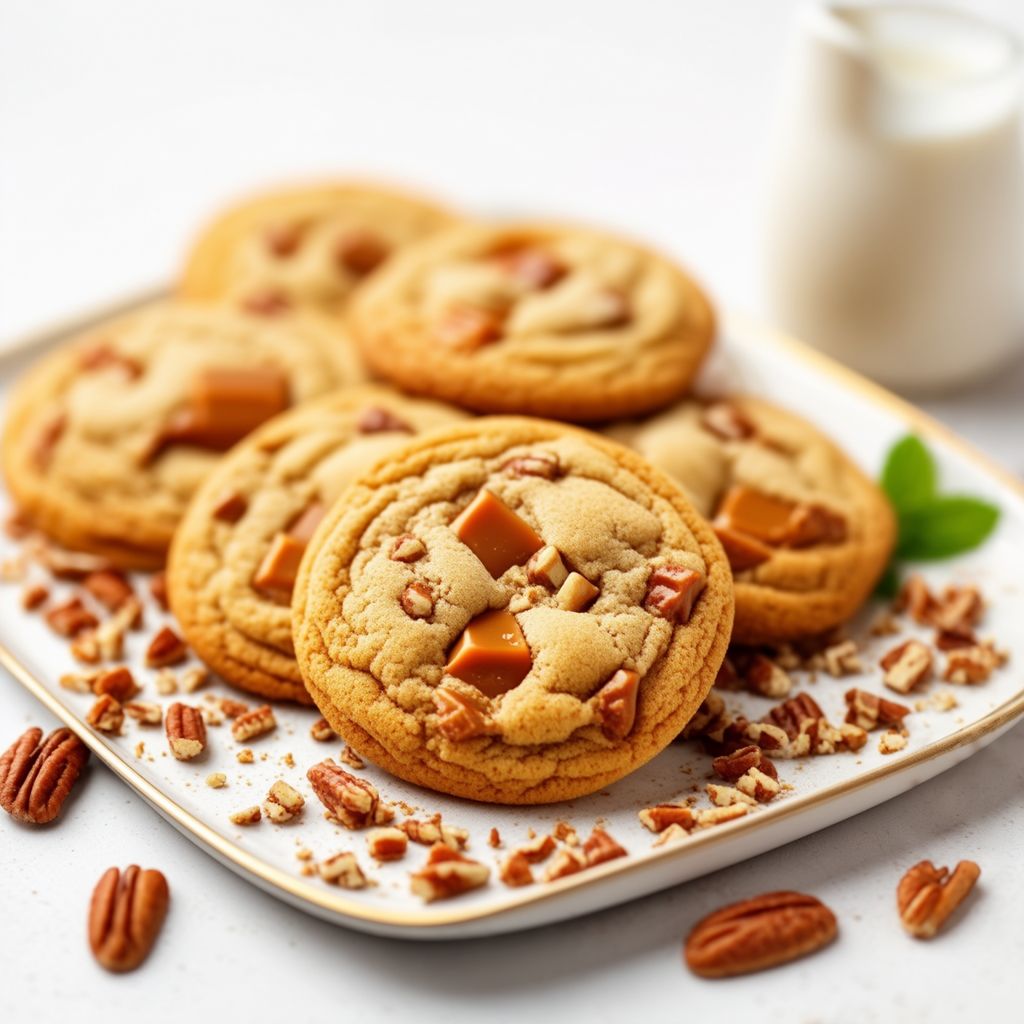 Biscotti al Caramello e Pecan