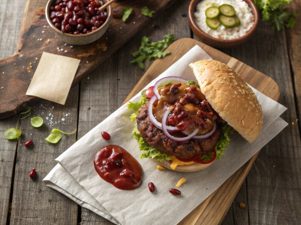 Geräucherter BBQ‑Burger