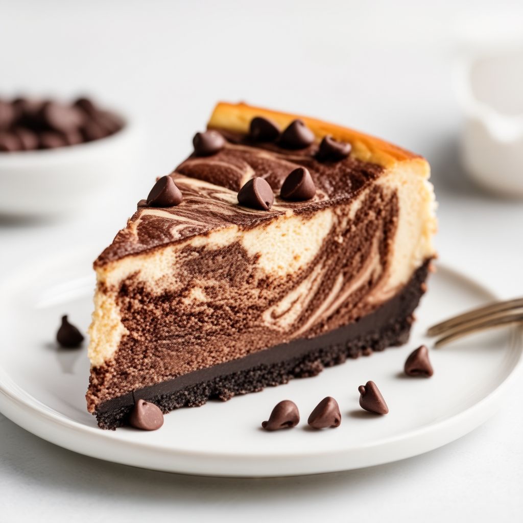 Decadent Chocolate Swirl Cheesecake