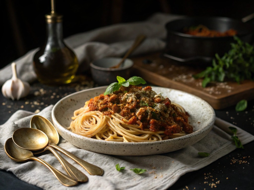 Vegane Spaghetti Bolognese