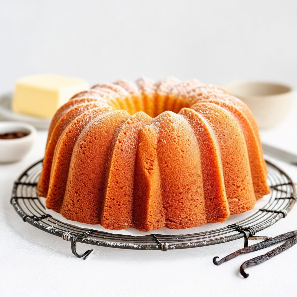 Classica Torta di Pound alla Vaniglia