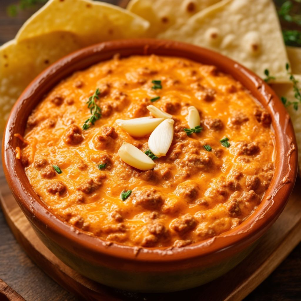 Dip di Chorizo e Formaggio