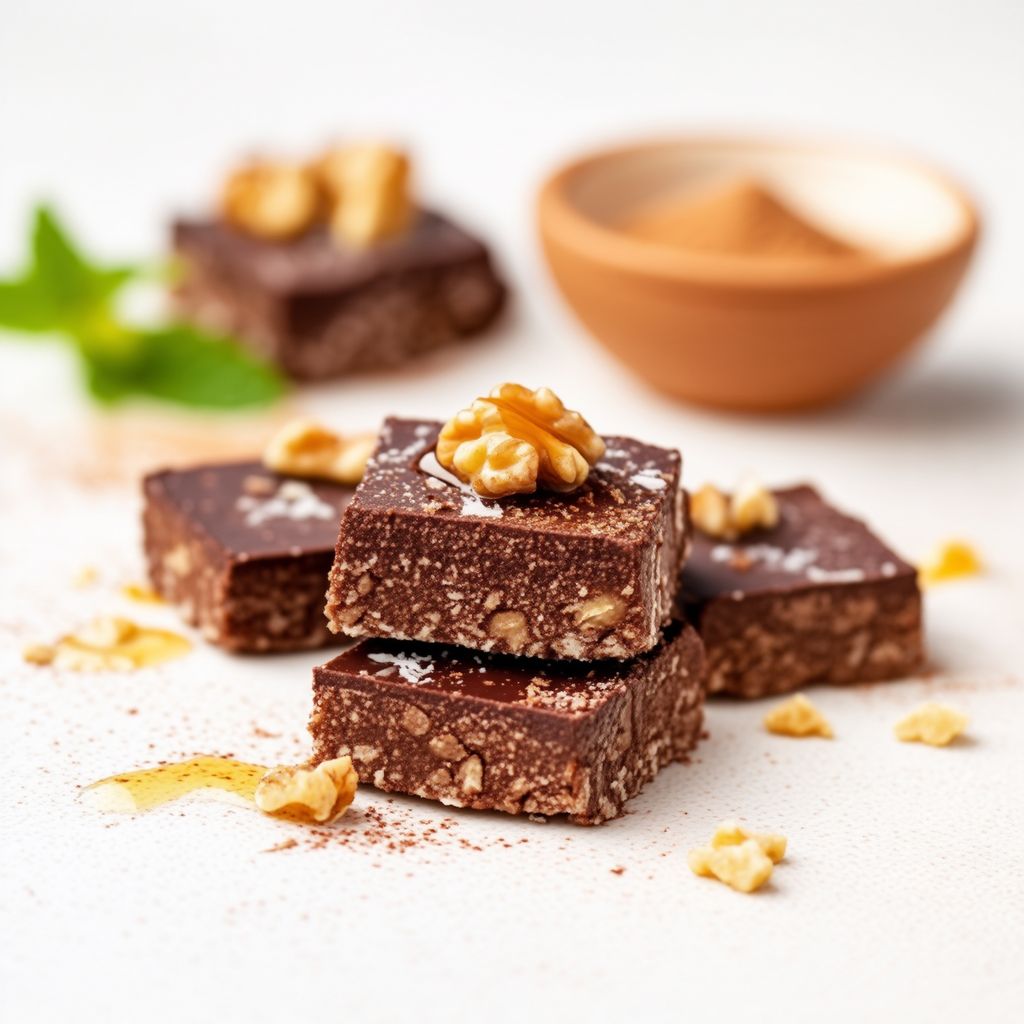 Decadent Coconut Flour Chocolate Squares