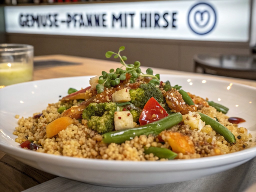 Gemüse‑Pfanne mit Hirse
