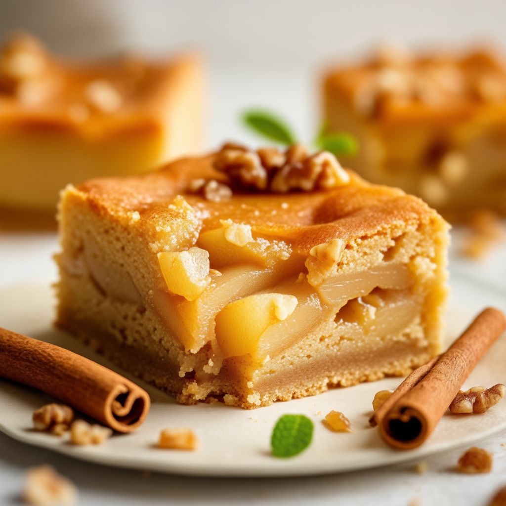 Quadrati di Crema di Pera Speziata