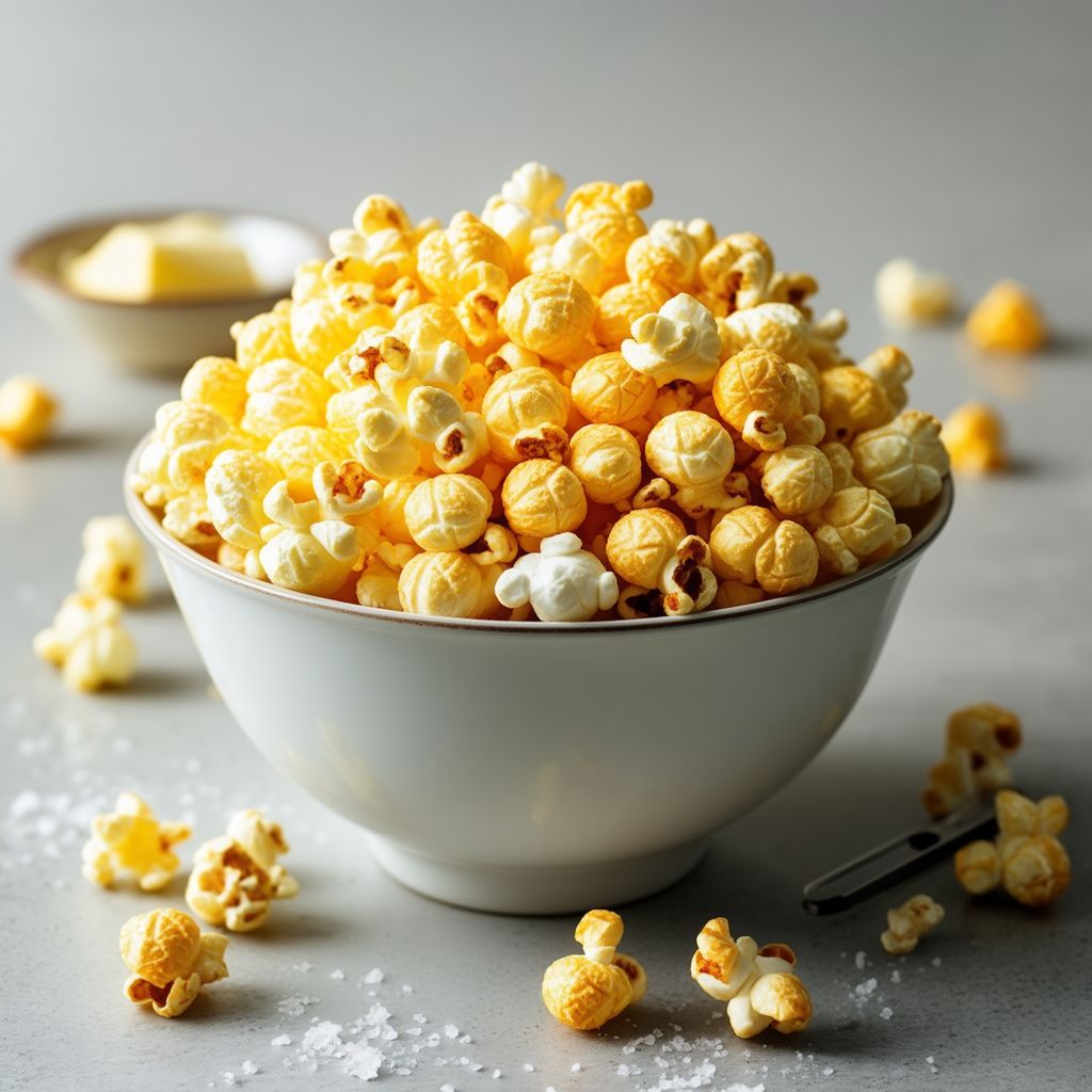 Verbesserte Mikrowellen-Popcorn-Delikatesse