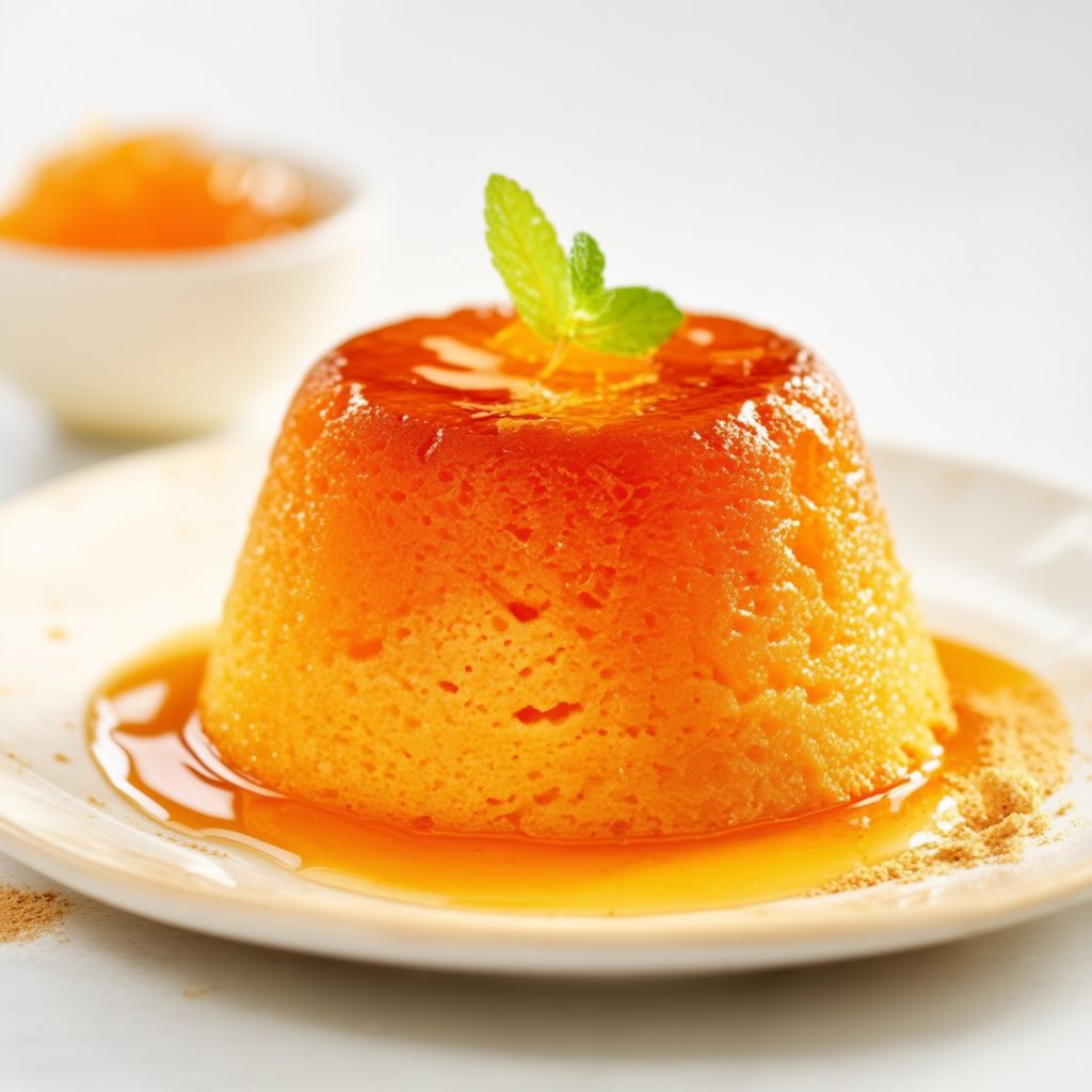 Delizia di Budino alla Marmellata di Zenzero