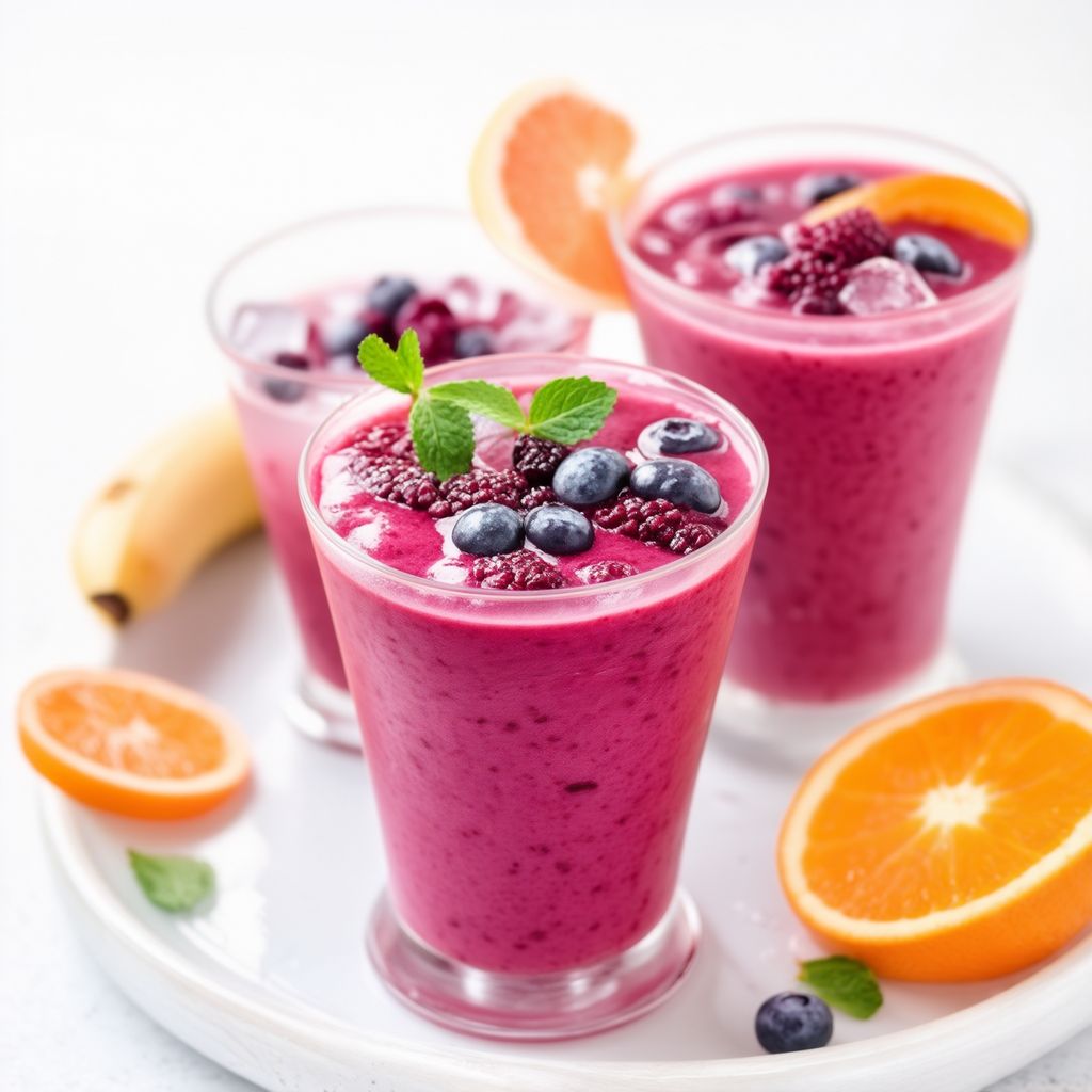 Beeren-Zitrus-Genuss-Smoothie