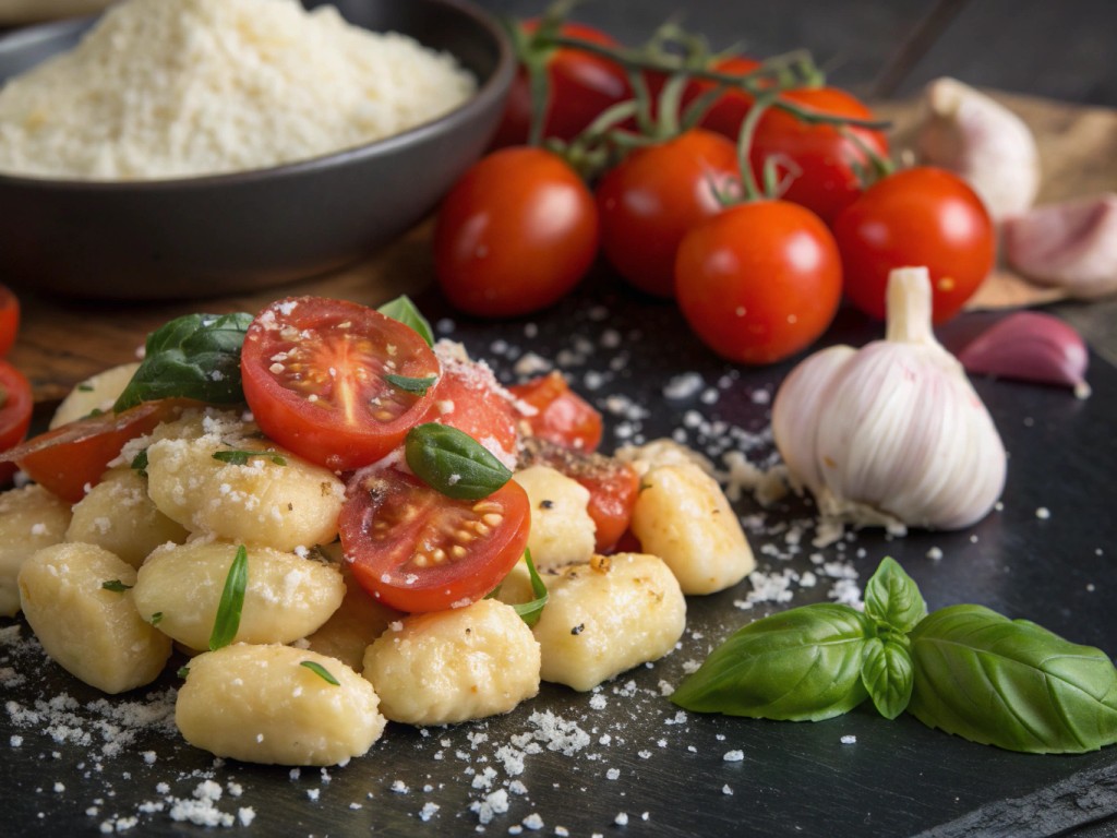Schnelle Tomaten‑Gnocchi