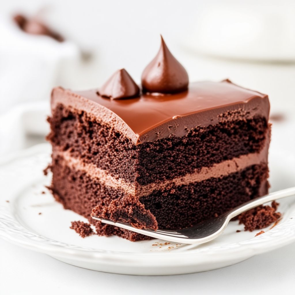 Reicher Schokoladen-Fudge-Kuchen