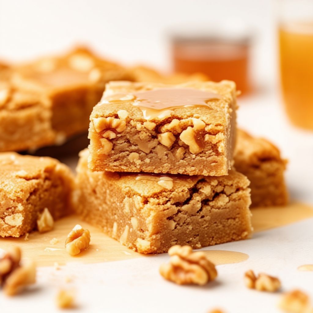 Maple Walnut Blondies