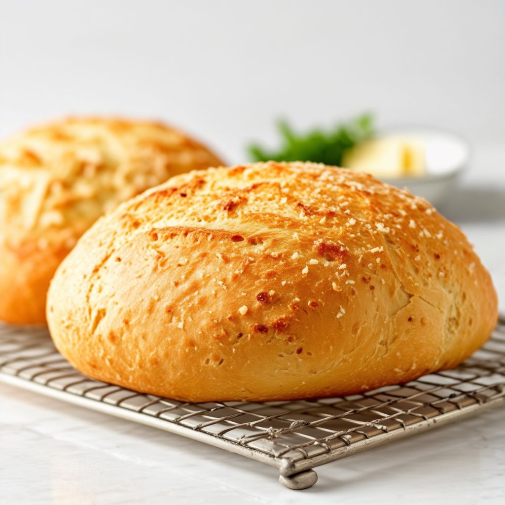 Pane Salato all'Aglio e Parmigiano