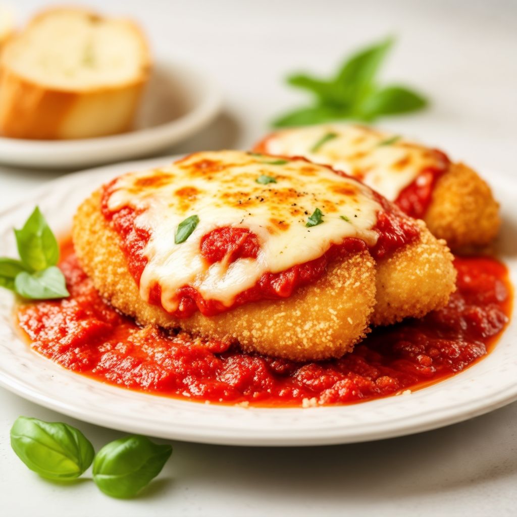 Crispy Chicken Parmigiana Bake