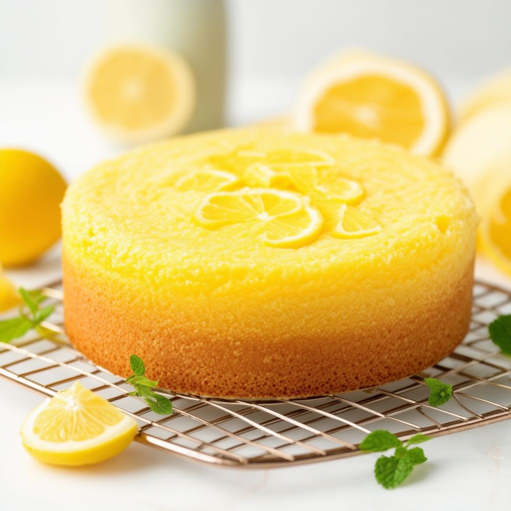 Zesty Lemon Delight Cake