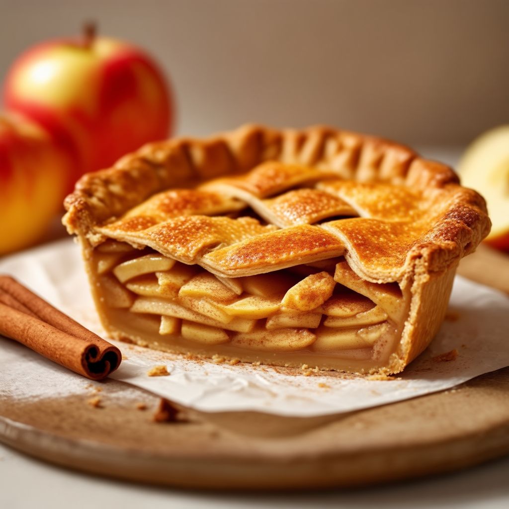 Rustic Cinnamon Apple Pie