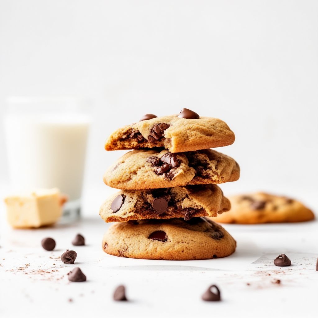 Chocolate Chip Cake Mix Cookies
